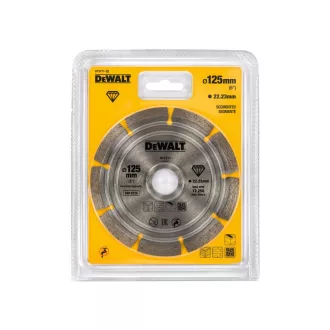   DEWALT Disc diamantat de tăiere universal 125 x 2,2 x 7,0 x 22,2 mm segmentat