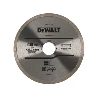   DEWALT Disc diamantat universal 125 x 1,6 x 5,0 x 22,2 mm continuu