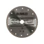DEWALT Disc diamantat turbo universal 180 x 2,4 x 7,0 x 22,2 mm