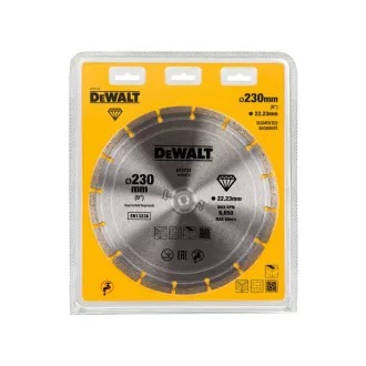   DEWALT Disc diamantat universal segmentat 230 x 2,4 x 7,0 x 22,2 mm
