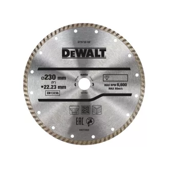   DEWALT Disc diamantat universal pentru tăiere 230 x 2,4 x 7,0 x 22,2 mm turbo
