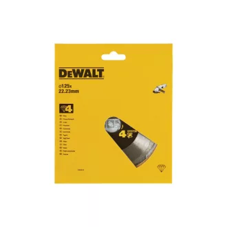   DEWALT DISC DIAMANTAT PENTRU TĂIEREA FAIANȚEI 125 x 1,6 x 7,0 x 22,2 mm, continuu
