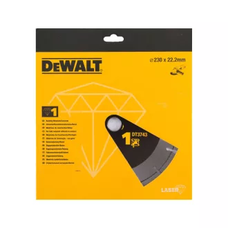   DEWALT Disc diamantat segmentat pentru beton 230 x 2,4 x 8,5 x 22,2 mm