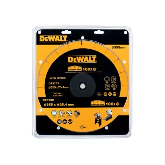  DEWALT Disc diamantat segmentat pentru metal 355 x 1,6 x 3,0 x 25,4 mm