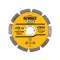 DEWALT Disc diamantat segmentat pentru materiale dure 125 x 2,0 x 7,5 x 22,2 mm