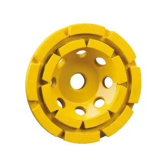   DEWALT EXTREME Disc diamantat pentru șlefuit cu două rânduri 125 x 22,2 mm