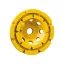DEWALT EXTREME Disc diamantat pentru șlefuit cu două rânduri 125 x 22,2 mm
