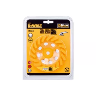   DEWALT EXTREME Disc diamantat pentru șlefuire 125 x 22,2 mm Turbo