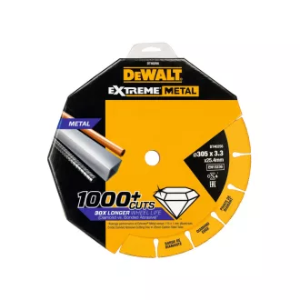   DEWALT EXTREME METAL Disc de tăiere cu diamant pentru metal 300 x 3,3 x 25,4 mm (metal/alu/inox)