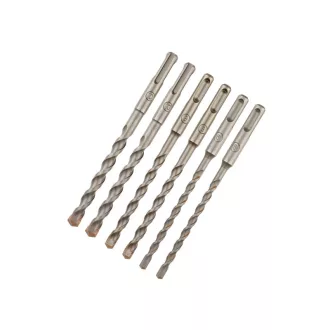 DEWALT Set de burghie de roci, 6 piese, SDS-Plus (6 -10 mm)