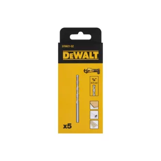   DEWALT Set de burghie pentru tăiere gips-carton pentru diverse materiale 1/8" (3,2 mm) pentru DCE555 (5 buc)