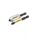 DEWALT Extreme Impact Vârf de șurubelniță PH2 x 50 mm + magnet (2 buc)