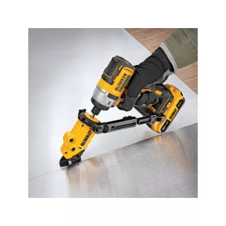   DEWALT Adaptor de tăiere a plăcilor cu cap rotativ la 360° pentru mașini cu acumulator cu prindere de 1/4"