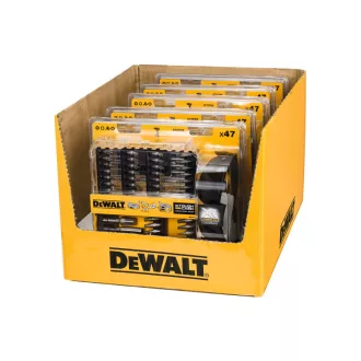 Set vârfuri DEWALT 47 piese + ochelari de protecție