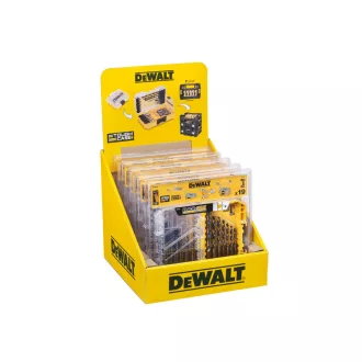  DEWALT BLACK & GOLD Set burghie spiralate 19 piese HSS-G (1,0 - 10 mm)