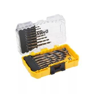   DEWALT BLACK & GOLD Set burghie spiralate 23 piese (1,0 - 12,0 mm)