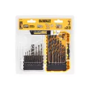DEWALT BLACK & GOLD Set burghie spiralate 23 piese (1,0 - 12,0 mm)