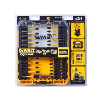 Set de biți DEWALT Flextorq 31 de bucăți
