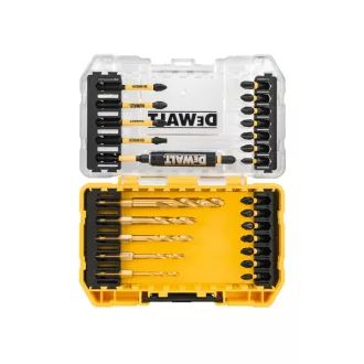 Set de burghii si burghii DEWALT Flextorq 25 buc