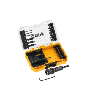   DEWALT FLEXTORQ Set de găurire și bit cu adaptor 24 de piese