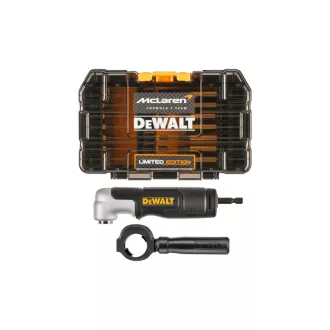   DEWALT/McLaren Set de vârfuri de 33 piese cu adaptor pentru șurubelniță în unghi
