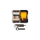 DEWALT/McLaren Set de vârfuri de 33 piese cu adaptor pentru șurubelniță în unghi