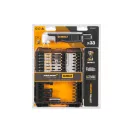 DEWALT/McLaren Set de vârfuri de 33 piese cu adaptor pentru șurubelniță în unghi