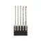 DEWALT Set de burghie pentru piatră 5 piese SDS-Plus (5,5 / 6 / 7 / 8 / 10 x 160 mm)