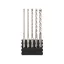 DEWALT Set de burghie pentru piatră 5 piese SDS-Plus (5,5 / 6 / 7 / 8 / 10 x 160 mm)