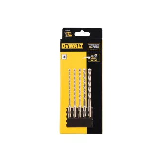   DEWALT Set de burghie pentru piatră 5 piese SDS-Plus (5,5 / 6 / 7 / 8 / 10 x 160 mm)