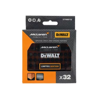   DEWALT/McLaren Set de vârfuri 32 bucăți cu suport pentru vârfuri Impact Ready