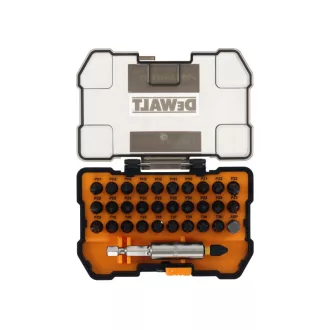   DEWALT/McLaren Set de vârfuri de 32 de piese cu suport pentru vârfuri