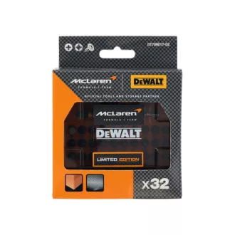   DEWALT/McLaren Set de vârfuri de 32 de piese cu suport pentru vârfuri