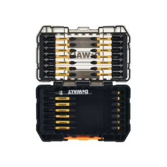   DEWALT/McLaren Set de vârfuri de 28 de piese cu suport pentru vârfuri Impact Ready într-un TOUGH CASE