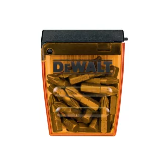 DEWALT Vârf PZ2 x 25 mm într-o cutie Tough Case (25 buc)