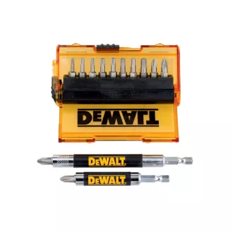 Set de biți DEWALT cu suport pentru biți 14 părți