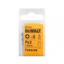 Vârf de bit DEWALT PZ3 x 25 mm (5 buc)