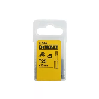Vârf de bit DEWALT T25 x 25 mm (5 buc)