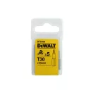 Vârf de bit DEWALT T30 x 25 mm (5 buc)