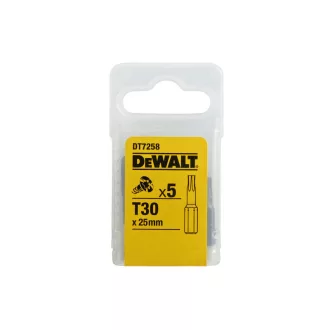 Vârf de bit DEWALT T30 x 25 mm (5 buc)