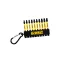 DEWALT Set de capete Torx cu carabină, 10 piese, 1/4" Hex (T20x3, T25x4, T30x3 / 57 mm) FLEXTORQ