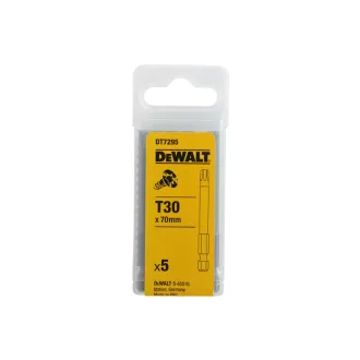 Vârf de bit DEWALT T30 x 70 mm (5 buc)