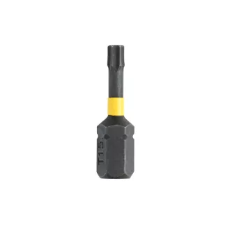 Vârf DEWALT Extreme Impact T15 x 25 mm (5 buc)