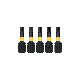 Vârf DEWALT Extreme Impact T25 x 25 mm (5 buc)