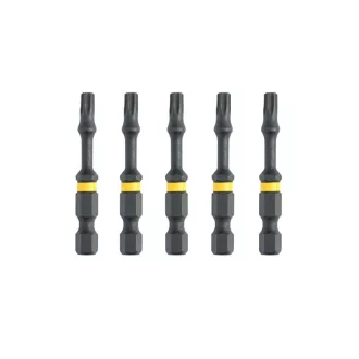 Vârf DEWALT Extreme Impact T15 x 57 mm (5 buc)