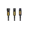 Set de șurubelnițe magnetice DEWALT Extreme 3 părți