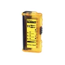 Set de biți DEWALT 11 piese (PZ, PH, Torx, suport)