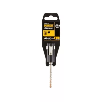   DEWALT EXTREME2 Burghiu pentru piatră 5,5 x 110/50 mm cu două tăișuri SDS-Plus