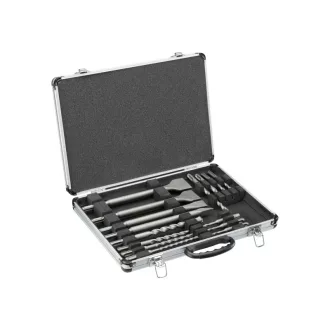   DEWALT Set burghie și dălți pentru piatră 15 piese în valiză SDS-Plus