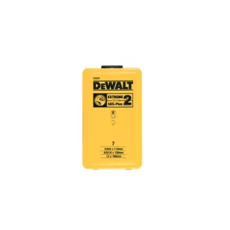   DEWALT EXTREME2 Set burghie pentru roci, 7 piese, SDS-Plus (5 - 12 mm)